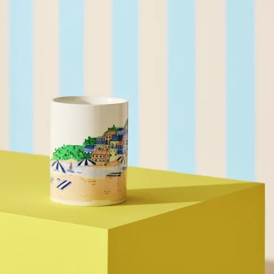 Habitat Habitat Destinations Ceramic Candle - Amalfi