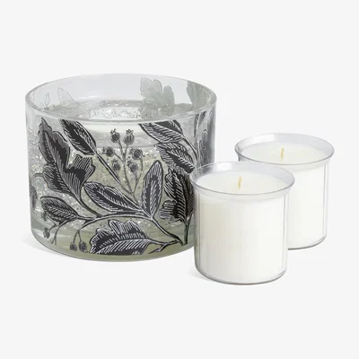 Habitat Habitat Refillable Gel Candle Starter Set - Frosted Cedar