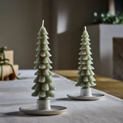 Habitat Habitat Pack of 2 Taper Candles - Unscented