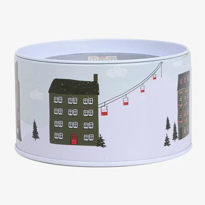 Habitat Firefly Ski Town Small Scented Tin Candle - Balsam & Pine