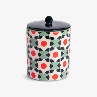 Habitat Habitat Medium Ceramic Candle with Lid - Pomegranate & Amber