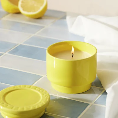 Habitat Habitat Destinations Lidded Ceramic Candle - Amalfi