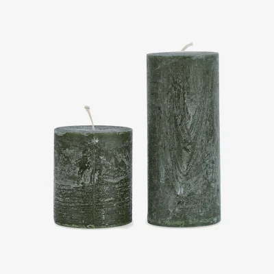 Heal's Heal's Frankincense & Pine Coloured Pillar Candle Tall