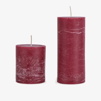 Heal's Heal's Winter Spice Coloured Pillar Candle