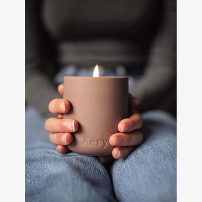 John Lewis Aery Moroccan Rose Scented Candle, 280g