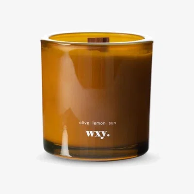 John Lewis wxy. Roam Woodwick Brown Scented Candle, 1.05kg