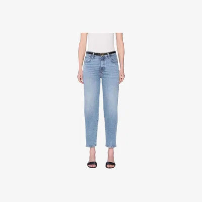 John Lewis FRAME The Candle Barrel Leg Jeans, Light Blue