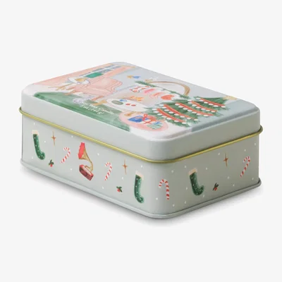 John Lewis Paddywax Persimmon & Chestnut Christmas Candle Tin