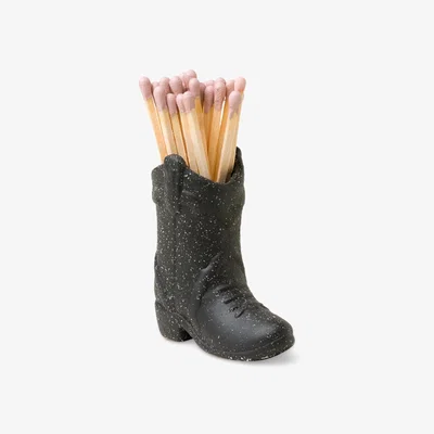 John Lewis Paddywax Cowboy Boot Match Holder