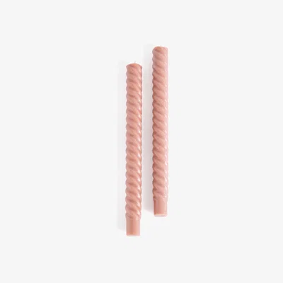 La Redoute Set of 2 Fabola Twisted Dinner Candles