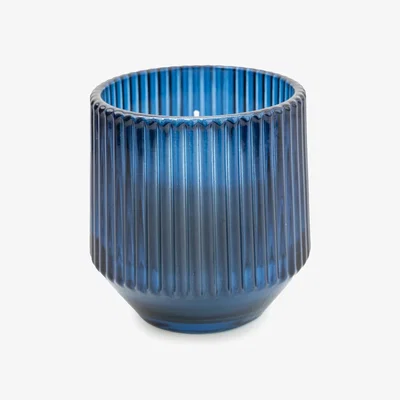 La Redoute Large Midnight Pomegranate Ridged Candle