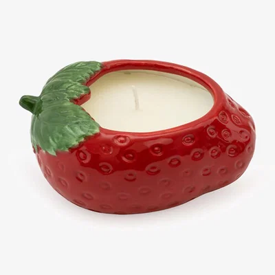 La Redoute Strawberry Ceramic Candle