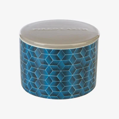 La Redoute Fired Earth Large Ceramic Assam and White Cedar Candle