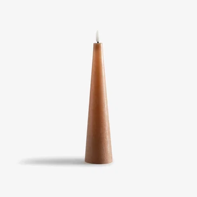 La Redoute Caspar 27.8cm Wax Cone LED Candle
