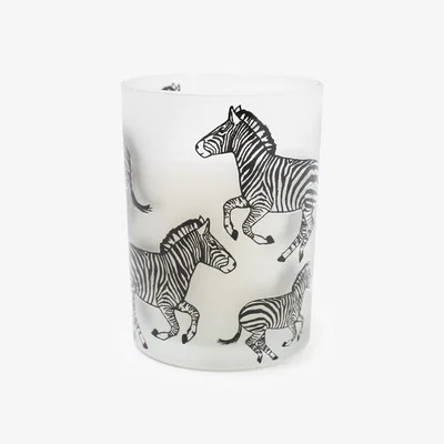 La Redoute Midnight Pomegranate Zebra Candle