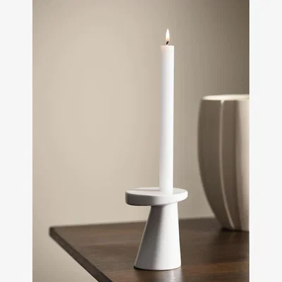 Marks & Spencer M&S X Kelly Hoppen Set of 4 Dinner Candles - White, Black,White