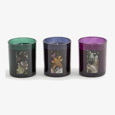 Marks & Spencer M&S X National Gallery Set of 3 Dutch Florals Candle Gift Set - Multi, Multi