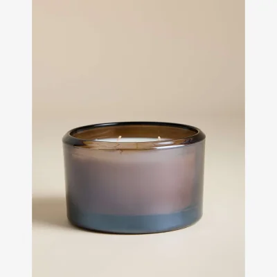 Marks & Spencer M&S Frankincense & Myrrh Large 3 Wick Candle Light Buff