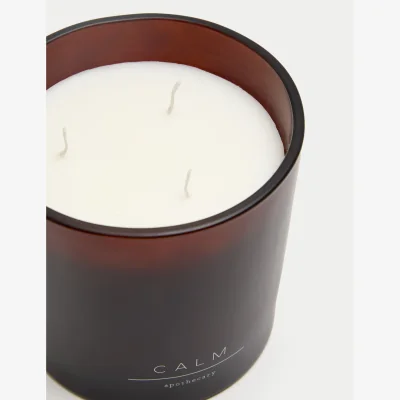 Marks & Spencer Apothecary Calm 3 Wick Candle Amber