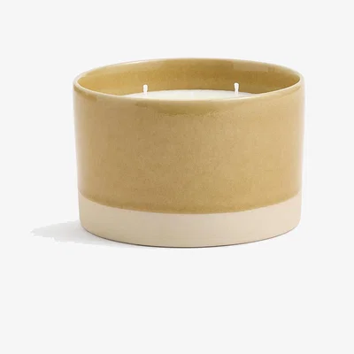 Marks & Spencer Scentiments™ Wild Meadow 3 Wick Candle - Ochre, Ochre