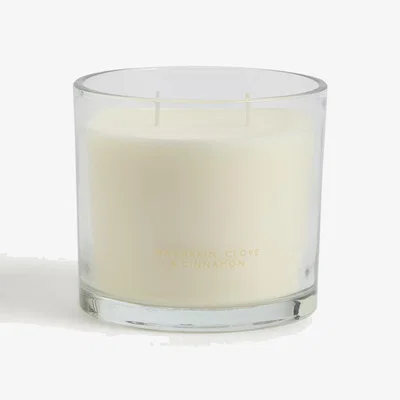 Marks & Spencer M&S Mandarin Clove & Cinnamon Scented Candle - Red Mix, Red Mix