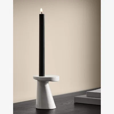 Marks & Spencer M&S X Kelly Hoppen Set of 4 Dinner Candles - Black, Black,White