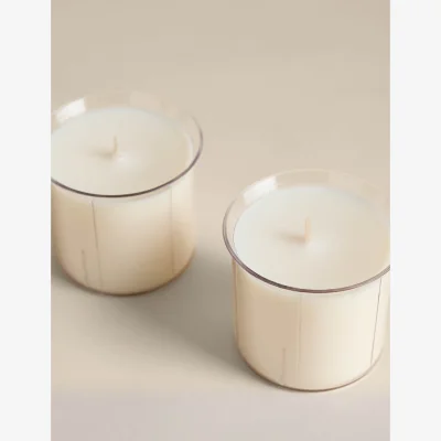 Marks & Spencer M&S Set of 2 Frankincense & Myrrh Candle Refills White Mix