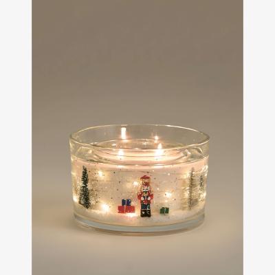 Marks & Spencer Marks & Sparkle™ Nutcracker 2 Wick Light Up Scented Candle Multi