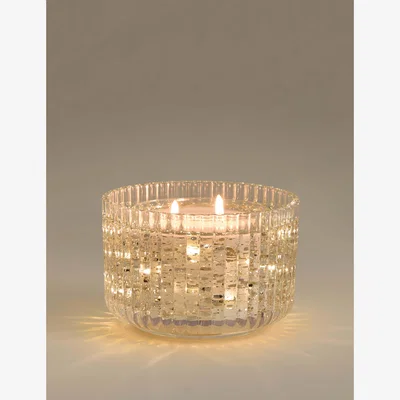 Marks & Spencer Marks & Sparkle™ 2 Wick Neroli, Lime & Bergamot Light Up Candle - Gold Mix, Gold Mix