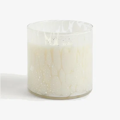 Marks & Spencer M&S Frankincense & Myrrh Confetti Glass Candle - Silver, Silver