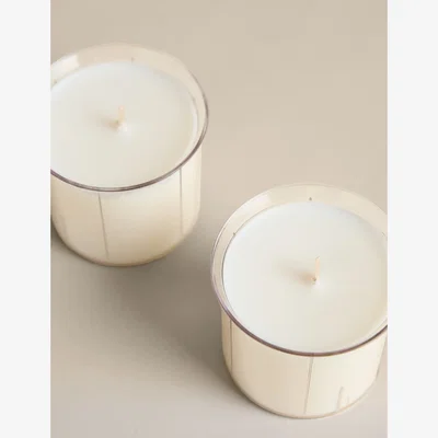 Marks & Spencer M&S Set of 2 Neroli Lime & Bergamot Candle Refills White Mix