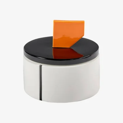 Made in Design Candela 02 Large Scented candle ceramic white / Ø 17 x H 16 cm - Serax