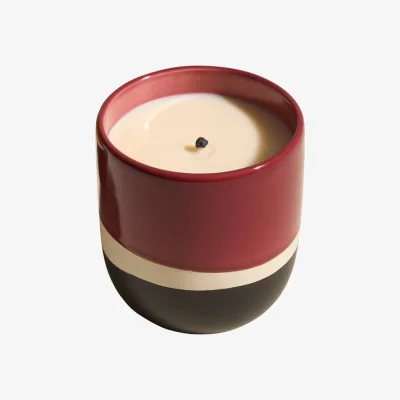 Made in Design Sicilia Scented candle ceramic red - Maison Sarah Lavoine