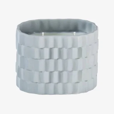Made in Design Sillage Scented candle ceramic blue - Jars Céramistes