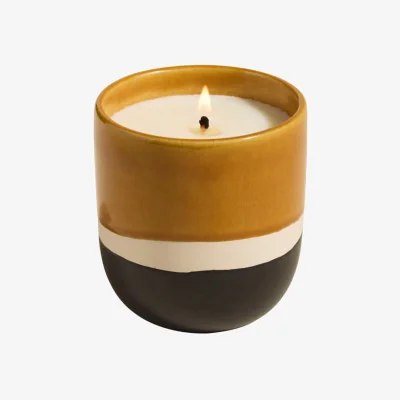 Made in Design Sicilia Scented candle ceramic yellow - Maison Sarah Lavoine