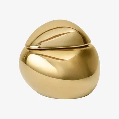 Nordic Nest Ferm Living Bellure scented candle 40 h brass finish