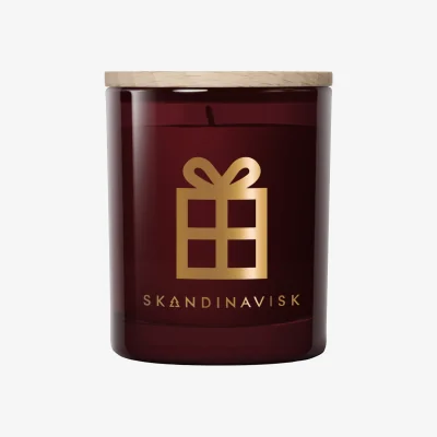 Nordic Nest Skandinavisk Jul Gold Symbol scented candle 65 g