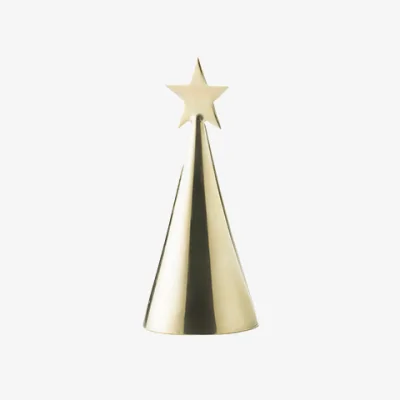 Nordic Nest KLONG Star snuffer candle extinguisher Brass