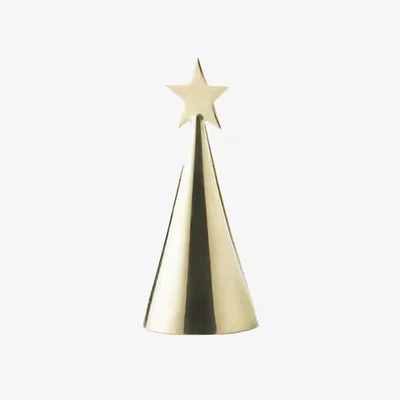 Nordic Nest KLONG Star snuffer candle extinguisher Brass