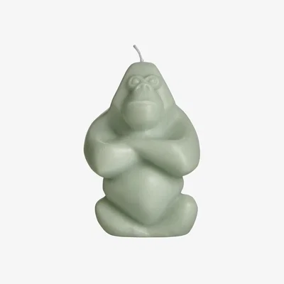 Nordic Nest Kosta Boda Gabba Gabba Hey candle 11.5 cm Green