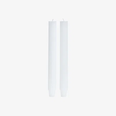 Nordic Nest Lene Bjerre Livissia taper candles 24.5 cm 2-pack White