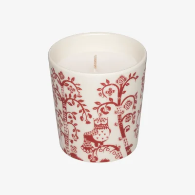 Nordic Nest Iittala Taika candle Pomegranate red 9 cm