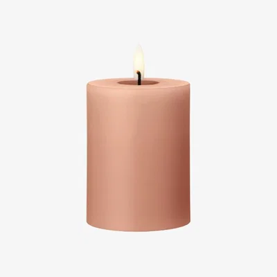 Nordic Nest ester & erik ester & erik pillar candle LED Ø7.5x10 cm 20 Rosy caramel