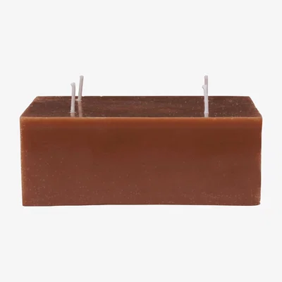 Nordic Nest Ferm Living Burren block candle large Bronze