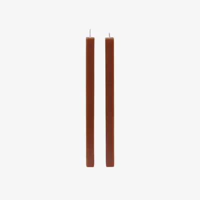 Nordic Nest Ferm Living Burren taper candles 2-pack Bronze