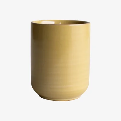 Nordic Nest DBKD Burn scented candle 60 h Shiny yellow