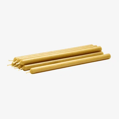 Nordic Nest STOFF Nagel candles 8-pack Golden honey