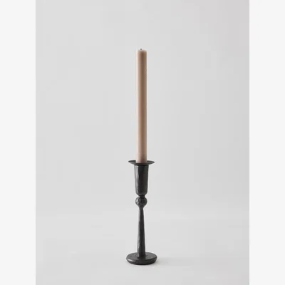 Nordic Nest Tell Me More Tell Me More candle sleeve Ø5 cm Black