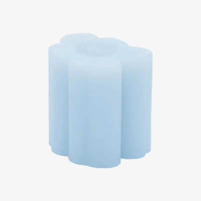 Nordic Nest Marimekko Unikko Shape candle Blueberry