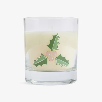 Downtown Wax Lyrical Merry and Bright Candle Fir and Frost In Green